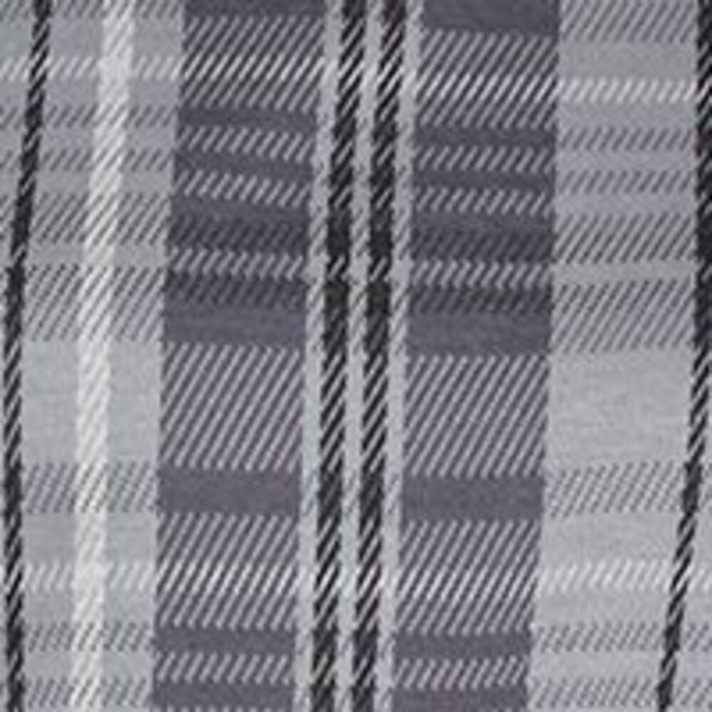 CALVIN KLEIN Womens Gray Unlined Pullover Plaid 3/4 Sleeve Short Shift Dress 14 - Picture 4 of 5